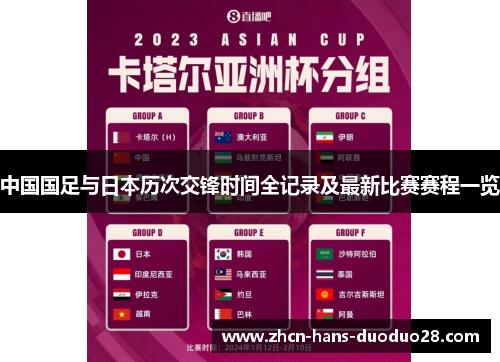 中国国足与日本历次交锋时间全记录及最新比赛赛程一览 中国国足与日本历次交锋时间全记录及最新比赛赛程一览