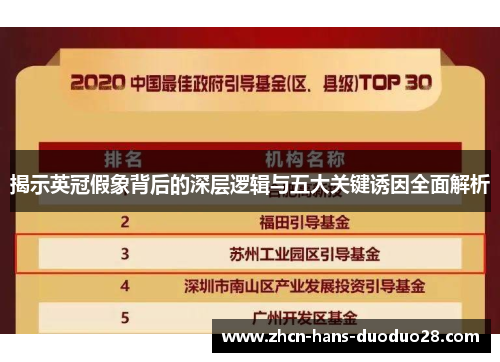 揭示英冠假象背后的深层逻辑与五大关键诱因全面解析 揭示英冠假象背后的深层逻辑与五大关键诱因全面解析
