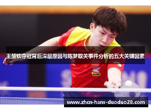 王楚钦夺冠背后深层原因与陈梦取关事件分析的五大关键因素