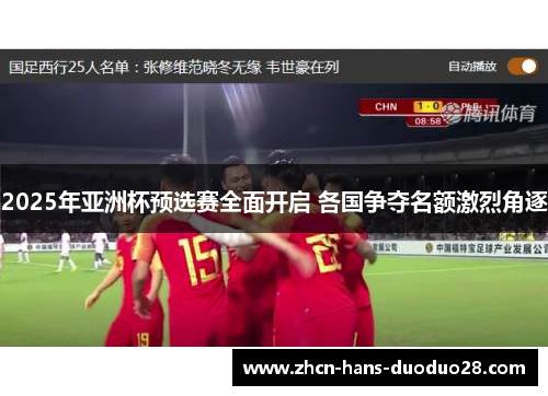 2025年亚洲杯预选赛全面开启 各国争夺名额激烈角逐